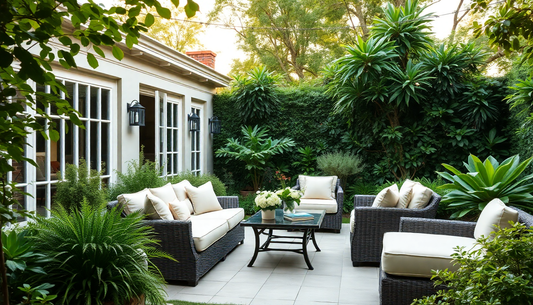 Come Creare un'Area Relax nel Tuo Giardino con Poco Budget