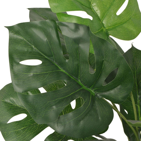 Pianta Artificiale di Monstera in Vaso 45 cm - Soggiorno - 2