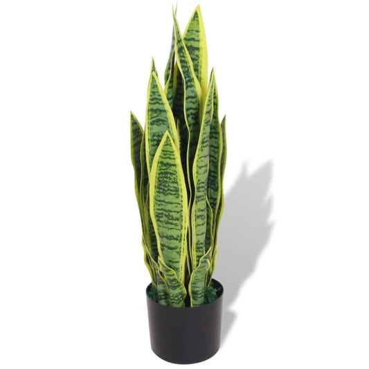 Sansevieria Pianta Artificiale con Vaso 65 cm - Soggiorno - 1