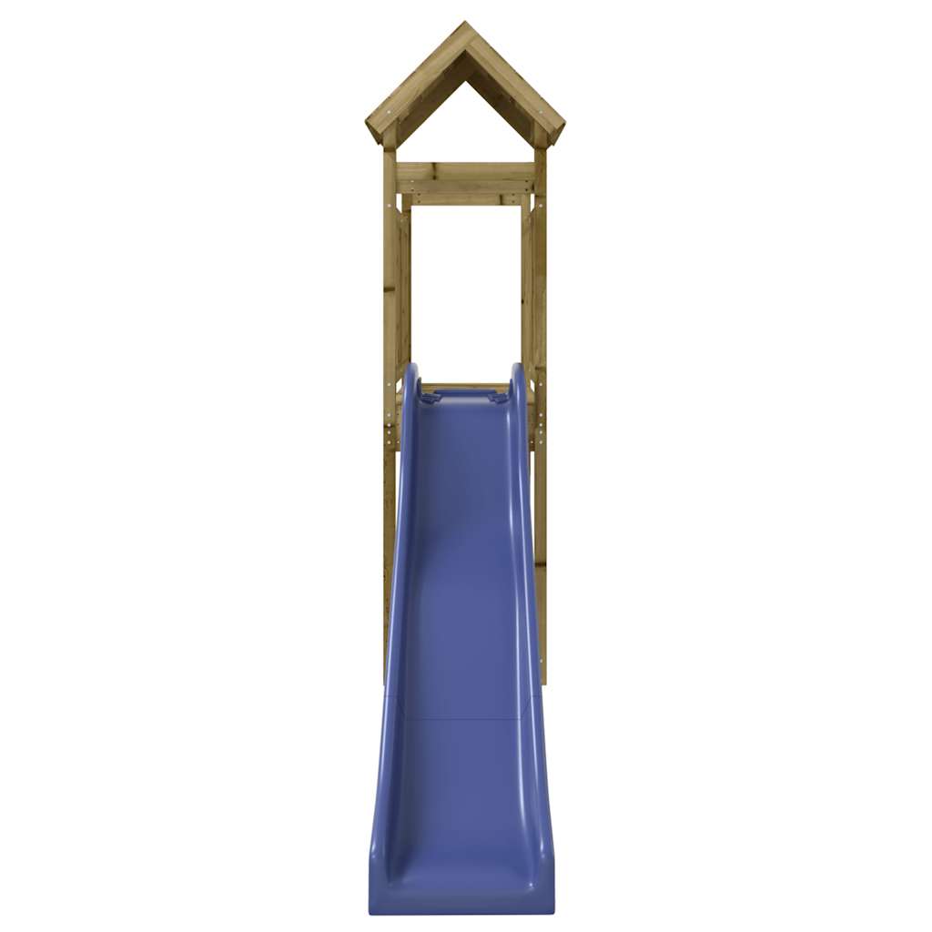 Set da Gioco in Legno per Bambini con Scivolo, Scaletta e Sabbiera
