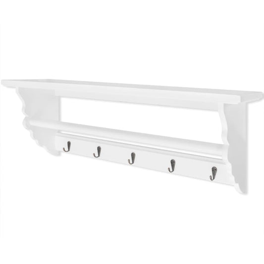 Appendiabiti Bianco Stile Barocco - Camera da Letto - 1