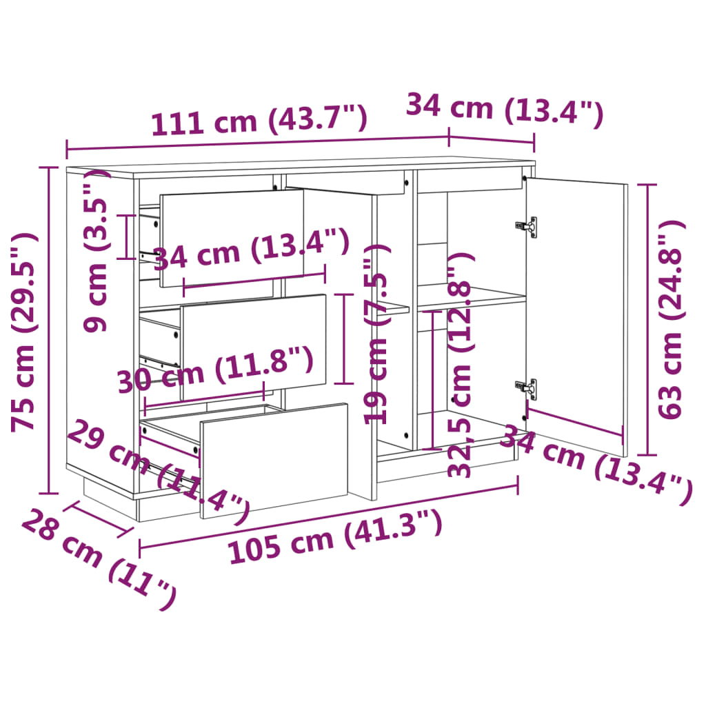 Credenza Stellan - Camera da Letto - 9