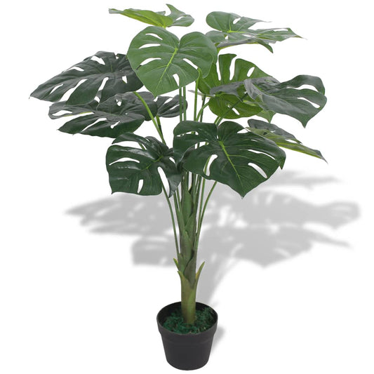 Pianta Artificiale di Monstera in Vaso 70 cm - Soggiorno - 1