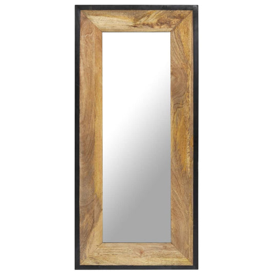 Specchio in Legno Massello di Mango 110x50 cm - Camera da Letto - 1