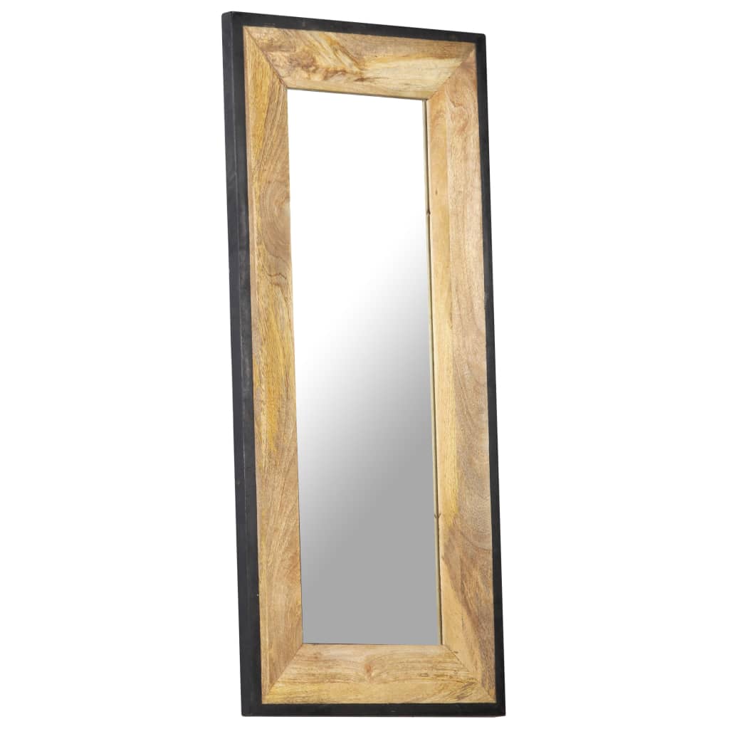 Specchio in Legno Massello di Mango 110x50 cm - Camera da Letto - 2